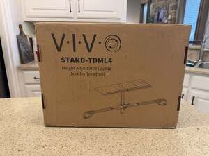 VIVO Height Adjustable Laptop Desk for Treadmill